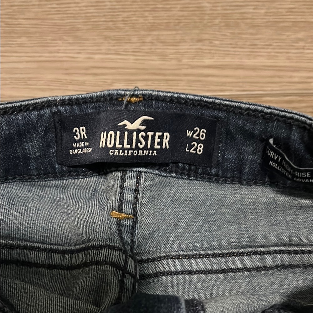 Hollister Blue Denim Jeans - Picture 2 of 8